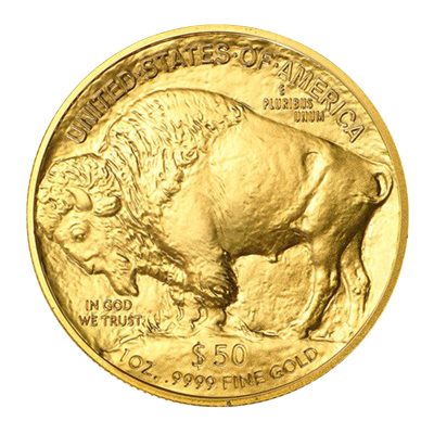 A picture of a 1 oz Gold United States Buffalo (2022)